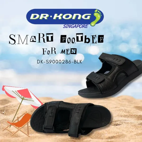 Dr. Kong Men's Total Contact Sandals - DK-S9000286-BLK - Price $169