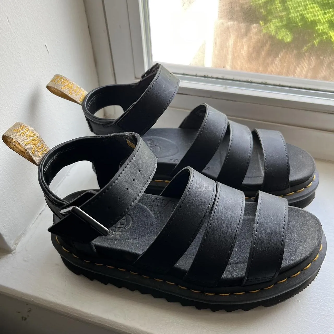 Dr. Martens Women's Black Sandals