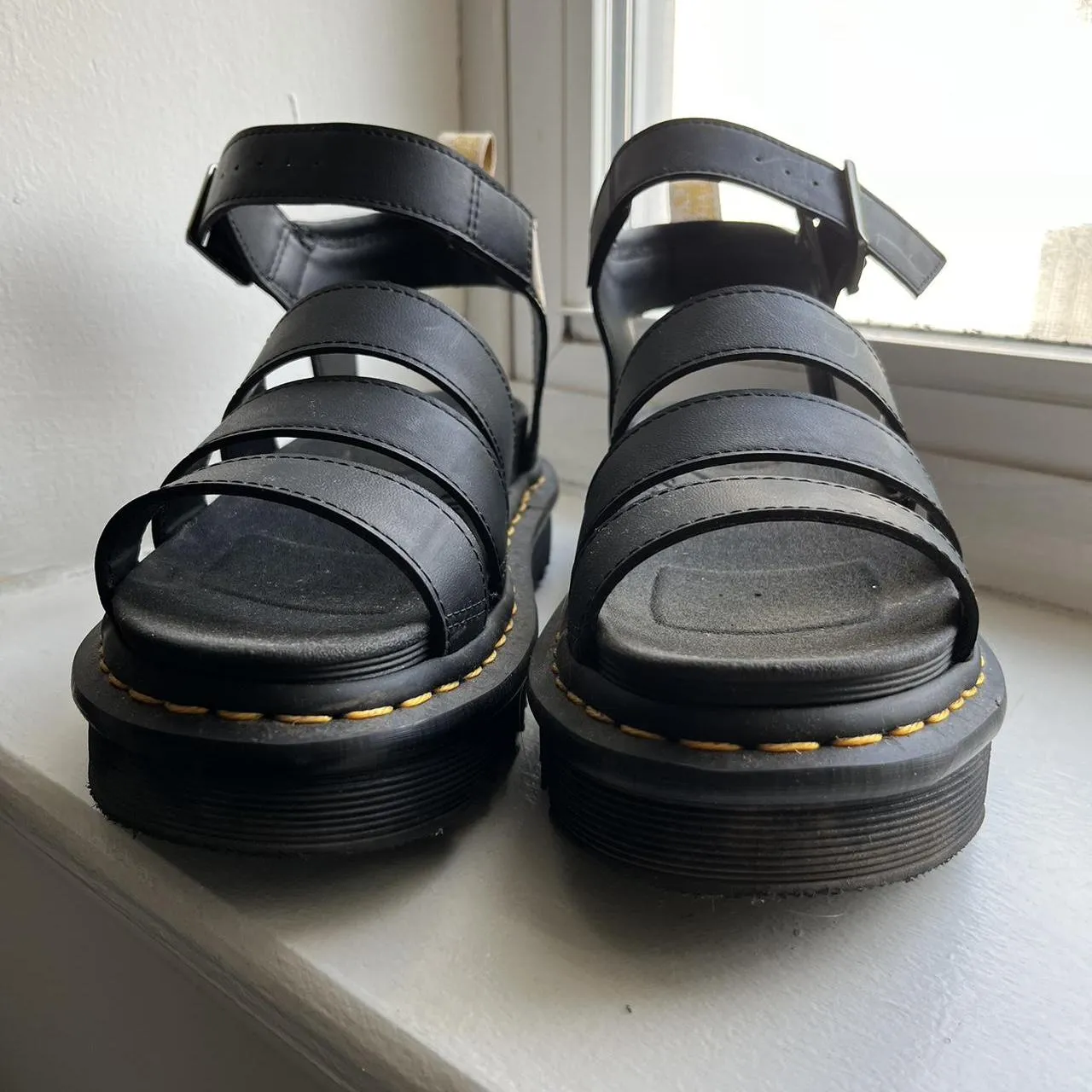 Dr. Martens Women's Black Sandals