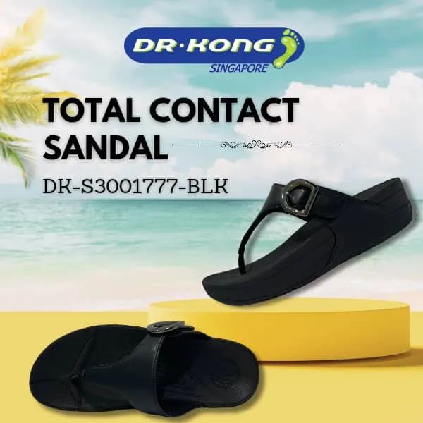 DR.KONG WOMEN TOTAL CONTACT SANDALS for sale, DK-S3001777-BLK, price $149.