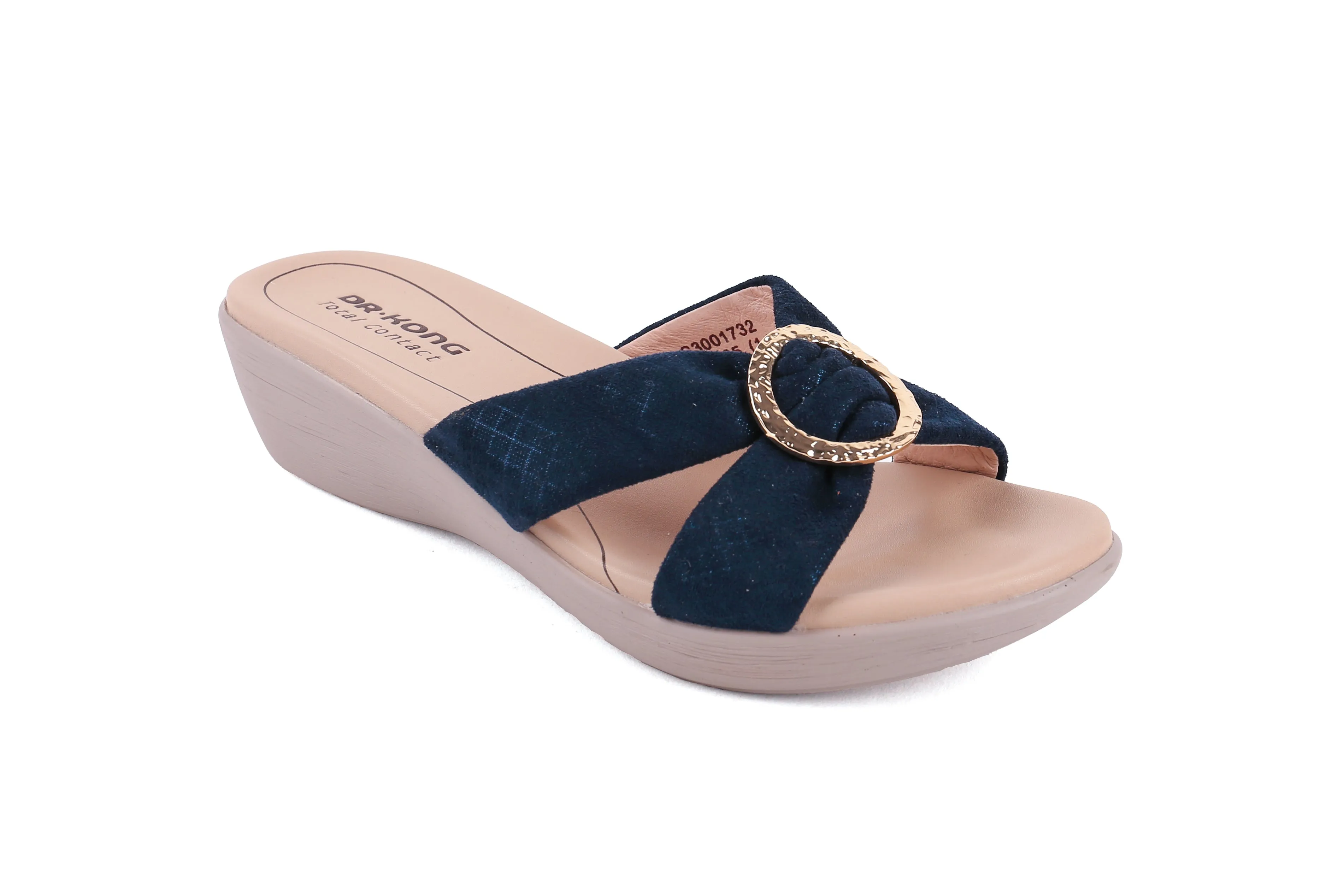 DR.KONG women's total contact sandals in blue, model DK-S3001732-BLU, priced at $139.