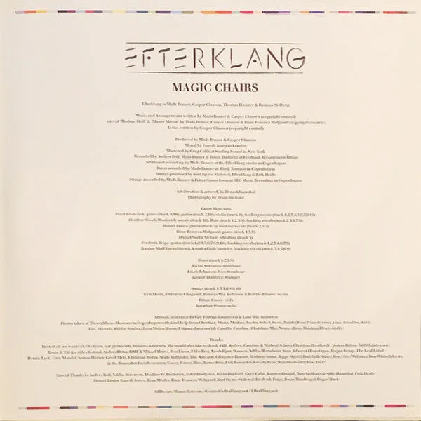 Efterklang - Magic Chairs | Album Review | Best Danish Indie Music