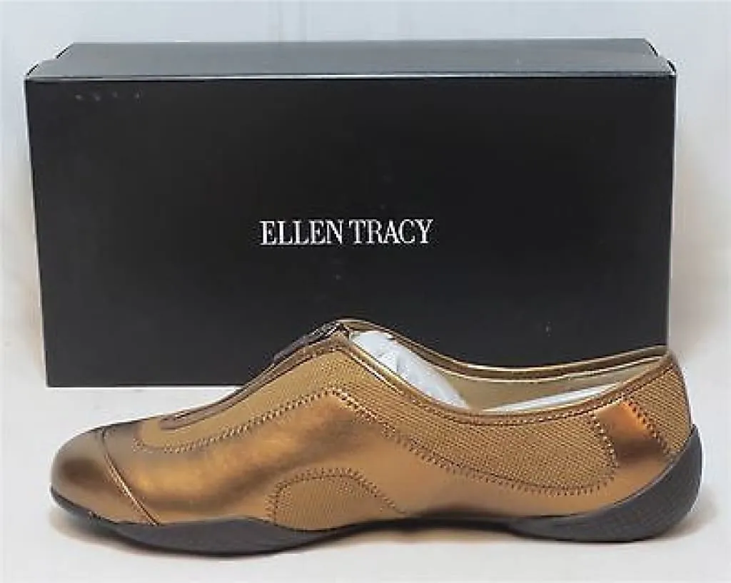 ELLEN TRACY Astra Slip Ons Dark Bronze