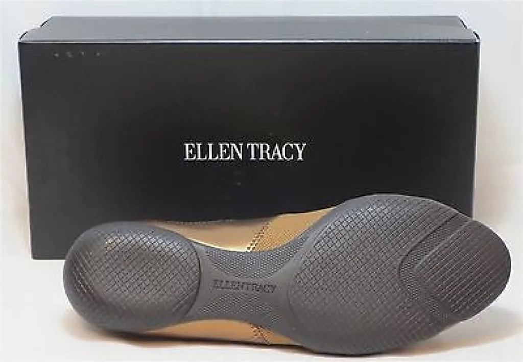 ELLEN TRACY Astra Slip Ons Dark Bronze