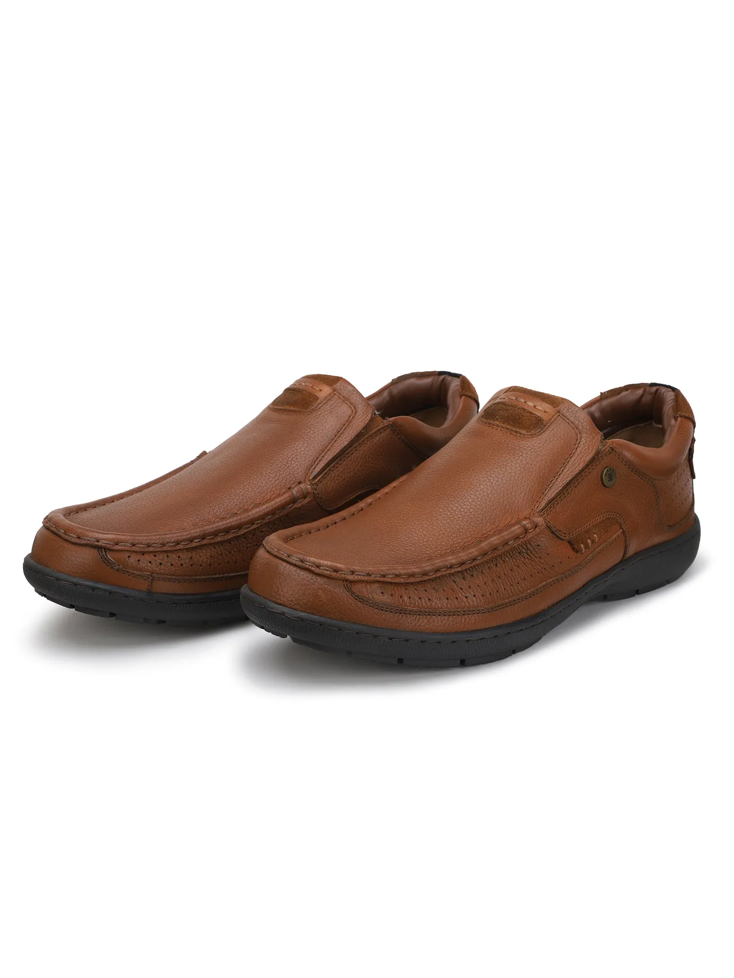 Ezok Haig 2184 Tan Leather Shoes