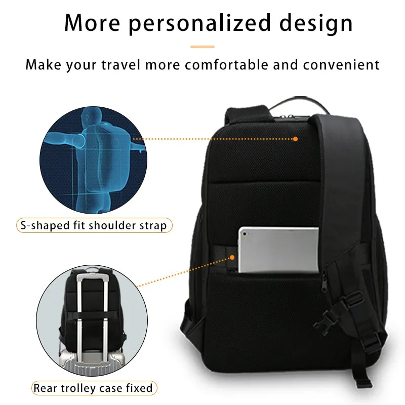 Fashionable Waterproof Backpacks for 15.6 Inch Laptop - Perfect for Business and Daily Work