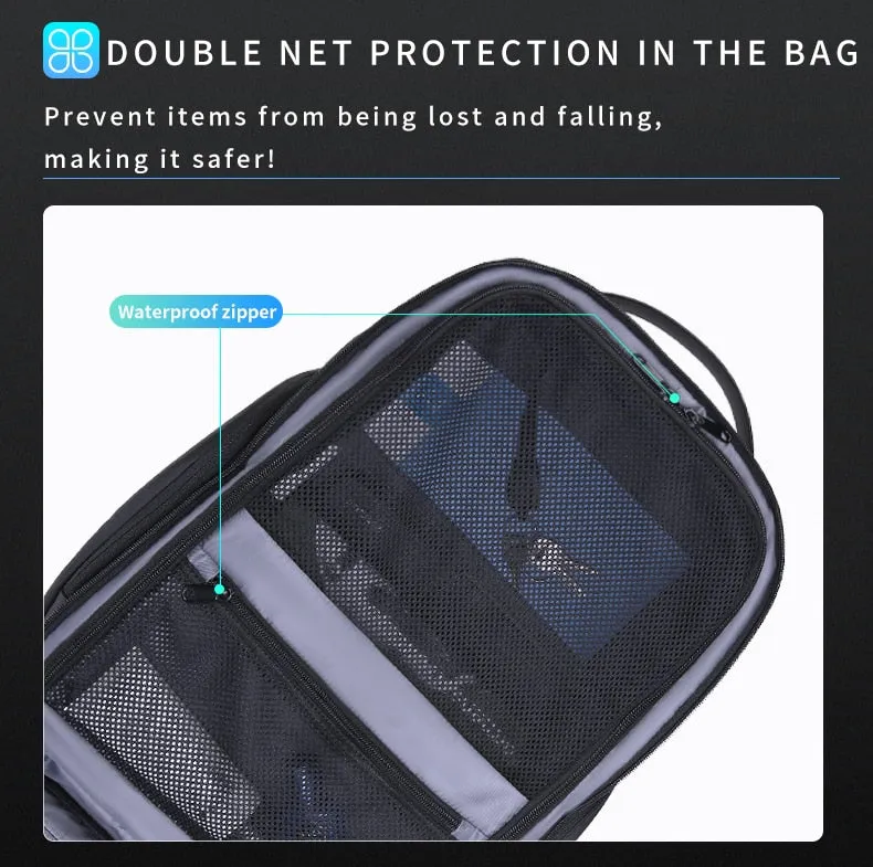 Fashionable Waterproof Backpacks for 15.6 Inch Laptop - Perfect for Business and Daily Work