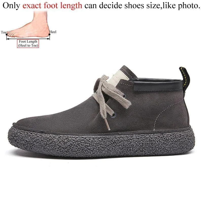 FC210 Men's Casual Shoes - Suede Leather, Breathable, Outdoor