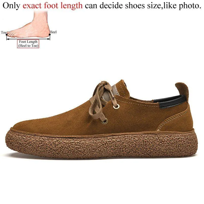 FC210 Men's Casual Shoes - Suede Leather, Breathable, Outdoor