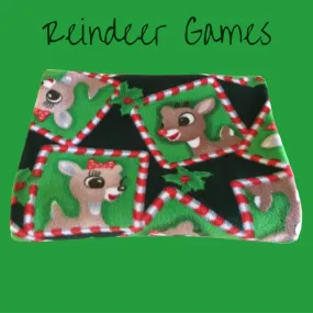 Fleece Blanket - Reindeer Games - Buy Now!