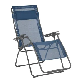 Futura XL Zero Gravity Lawn Chair, Ocean, Steel Framed Recliner - 2 Pack.