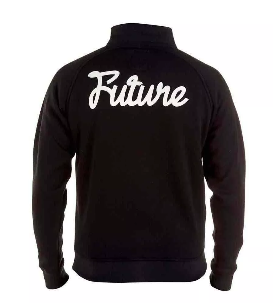 Future Cut Cloths Mens Zip Through Bomber Sweat (MUTHA)