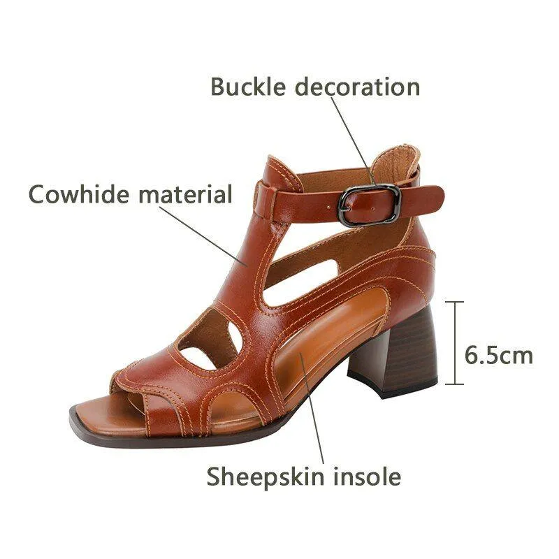 Gladiator High Heel Sandals - Women's Casual Shoes AZ232