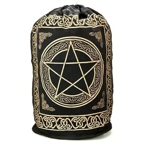 Gold Pentacle Backpack Result: Shimmering Golden Pentacle Backpack for Stylish Travel