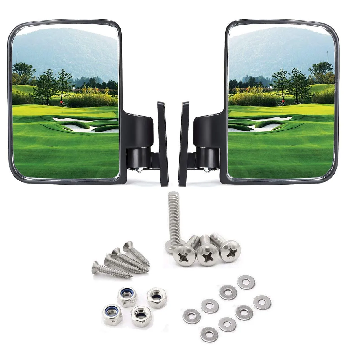 Golf Cart Side Mirrors for Golf Carts - Carts Accessories