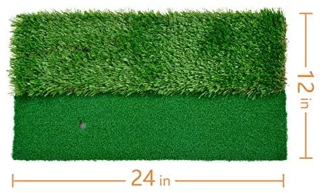 Golf Mat - Dual Turf Golf Mats - 12x24 Hitting Turf