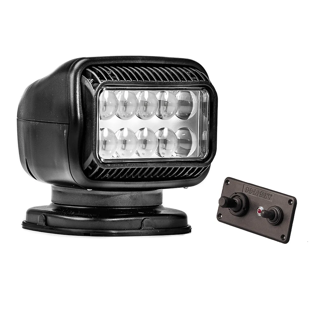 Golight Radioray GT Series Permanent Mount - Black LED - Dash Mount Remote