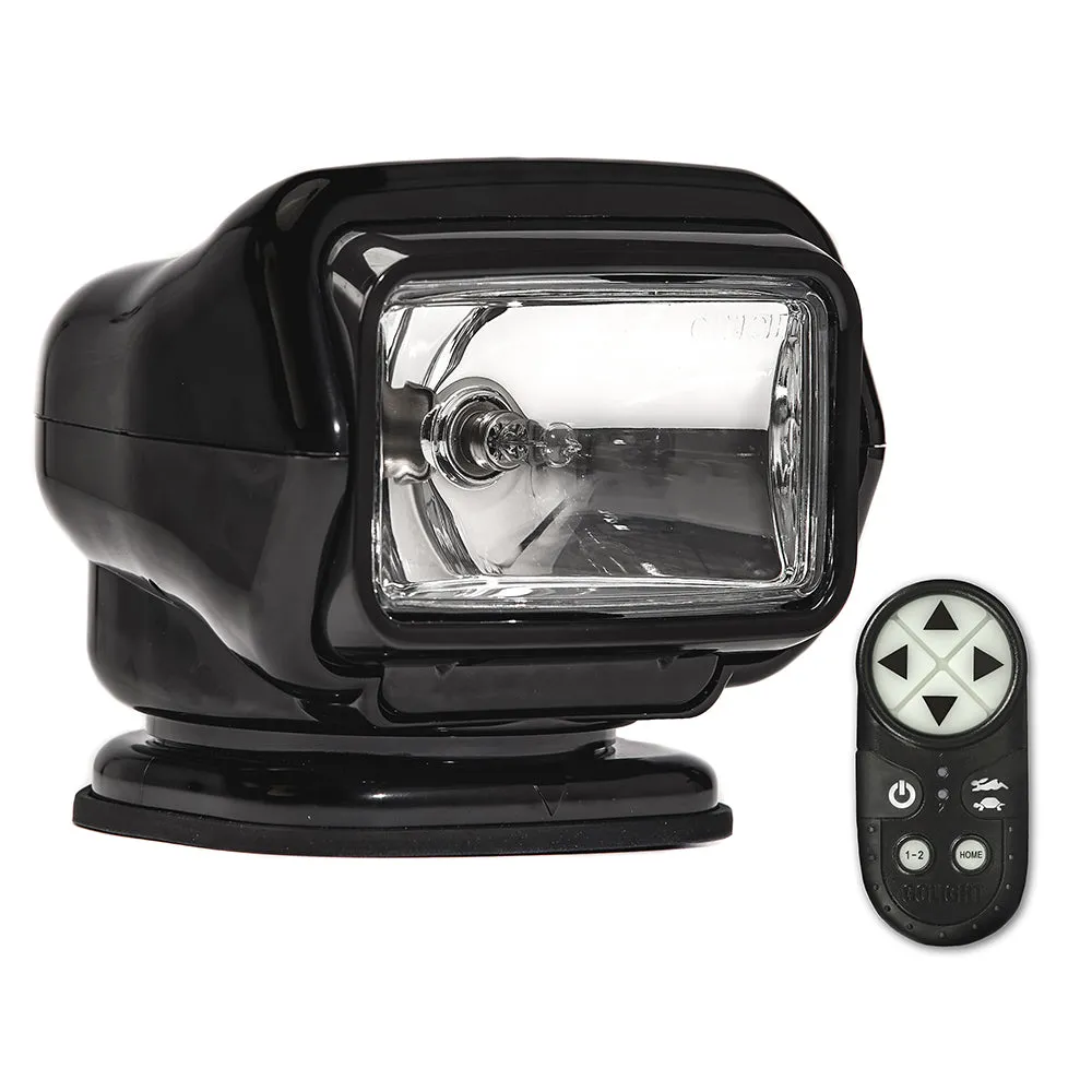 Golight Stryker ST Portable Magnetic Base Black Halogen with Wireless Handheld Remote