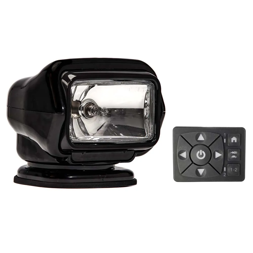 Golight Stryker ST Series Permanent Mount 12V Halogen with Dash Mount Remote