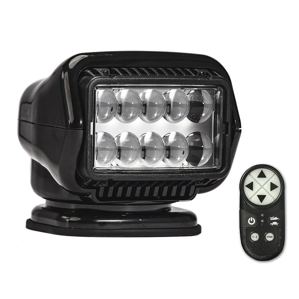 Golight Stryker ST Series Permanent Mount Black LED Wireless Handheld Remote