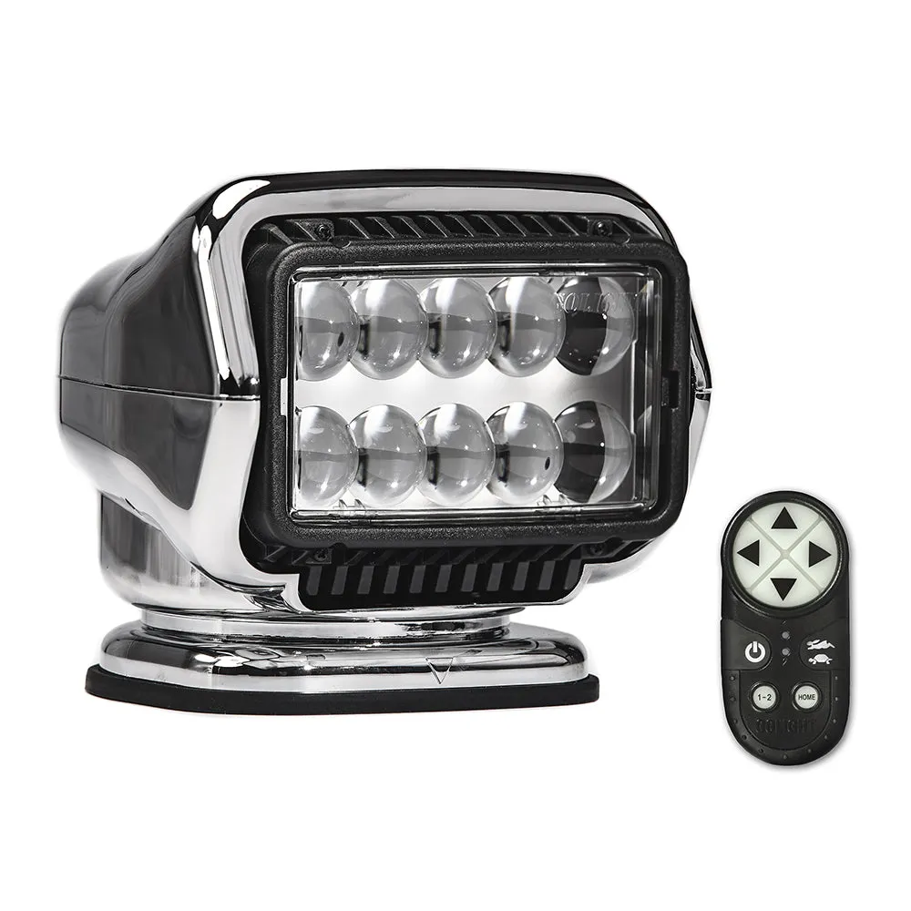 Golight Stryker ST Series Permanent Mount Chrome LED Wireless Handheld Remote