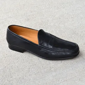 Gravati Romano Black Lambskin Loafer - Soft and Stylish