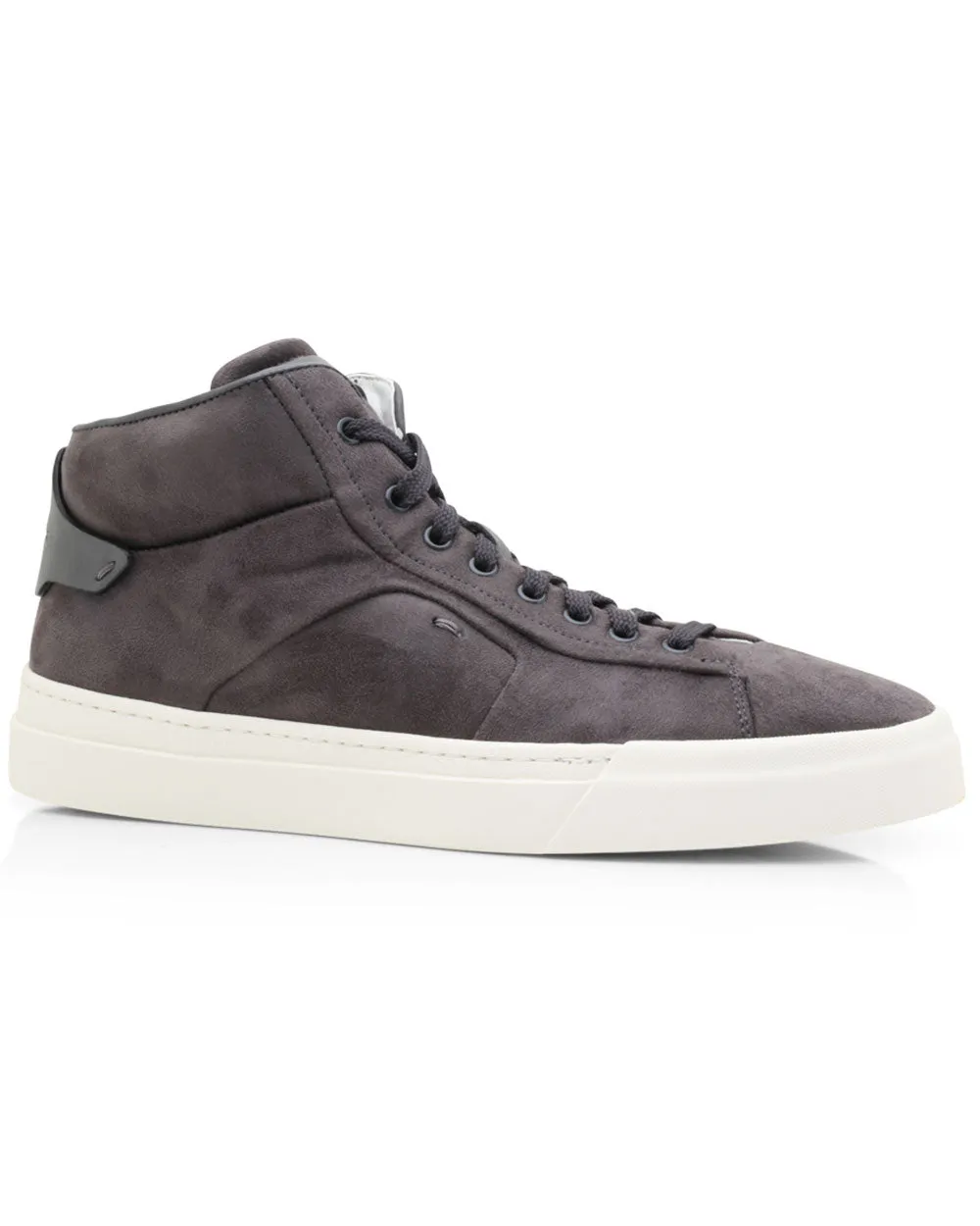 Grey Greenson Mid Cut Lace Up Sneaker