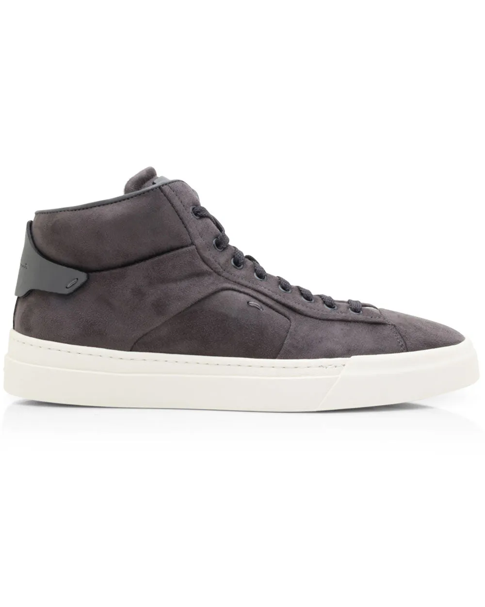 Grey Greenson Mid Cut Lace Up Sneaker