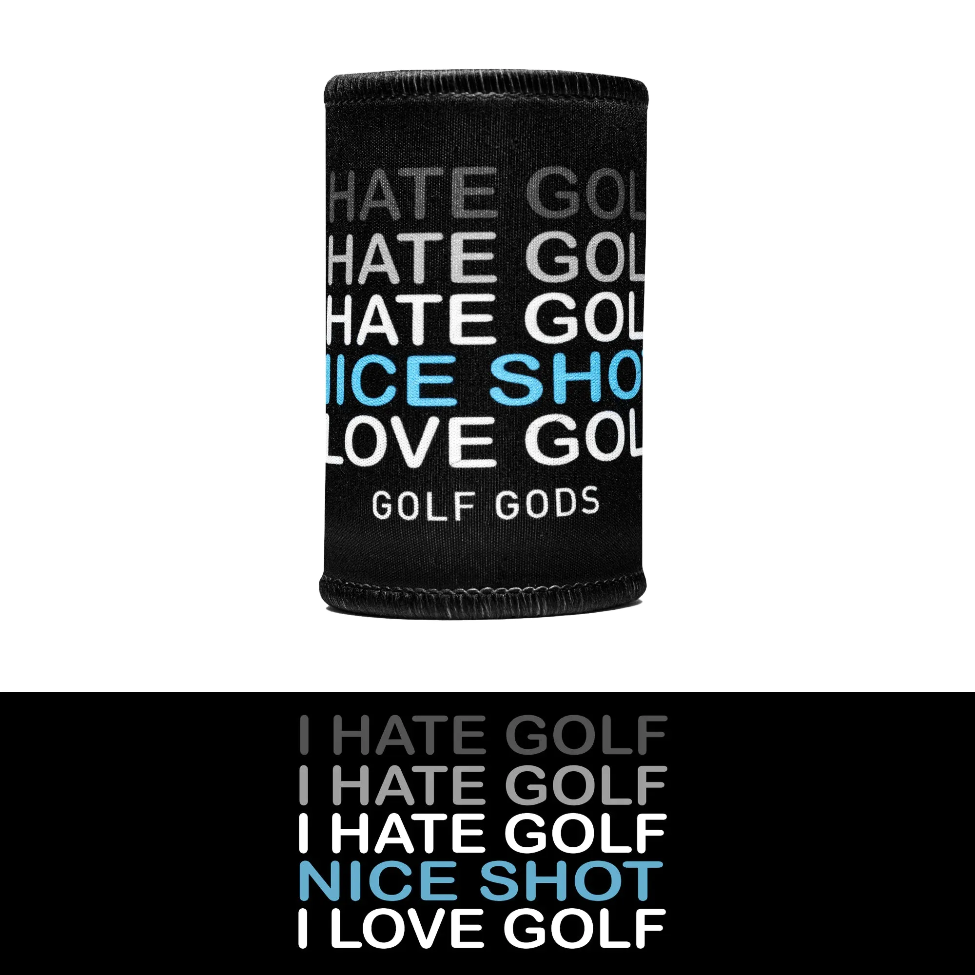 Hate Golf Koozie