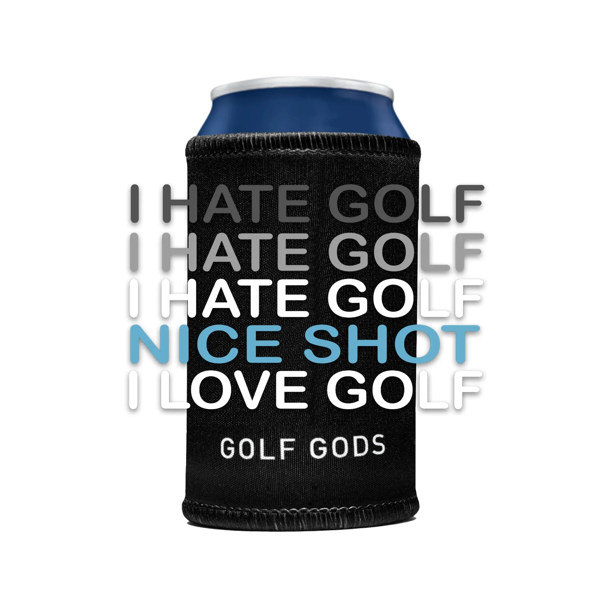 Hate Golf Koozie