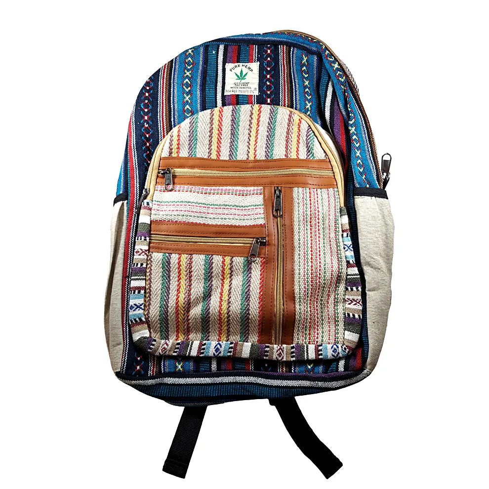 Hemp Color Lines Backpack