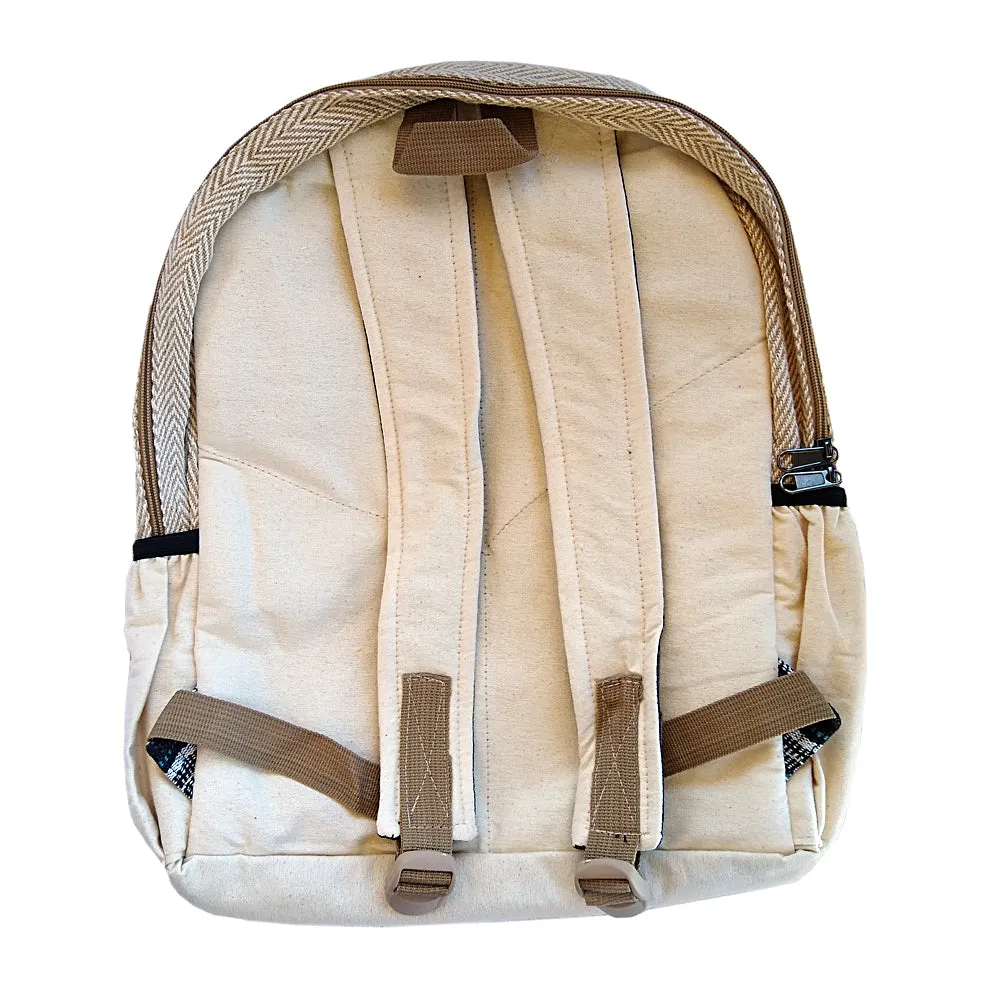 Hemp Owl Backpack - Organic, Sustainable, Eco-Friendly Backpack