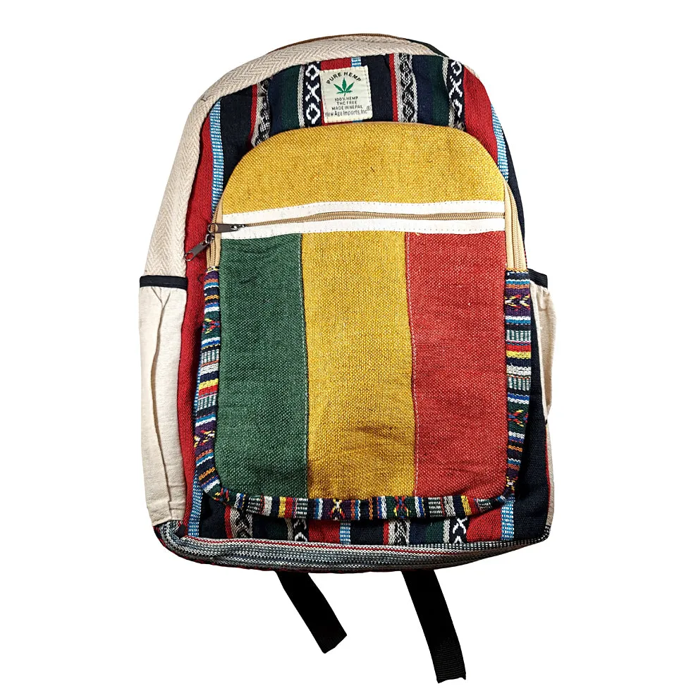 Hemp Rasta Backpack