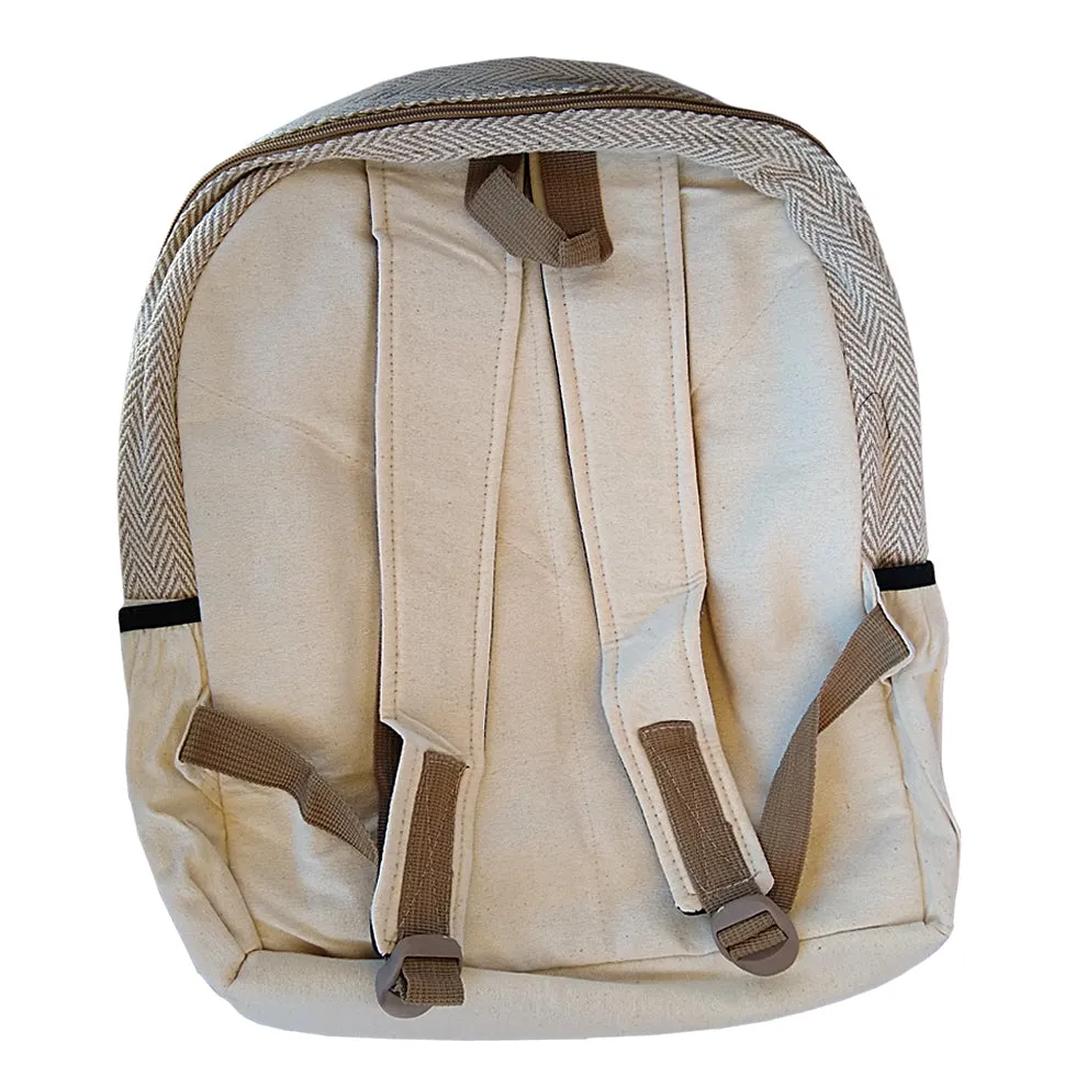 Hemp Rasta Mushroom Backpack