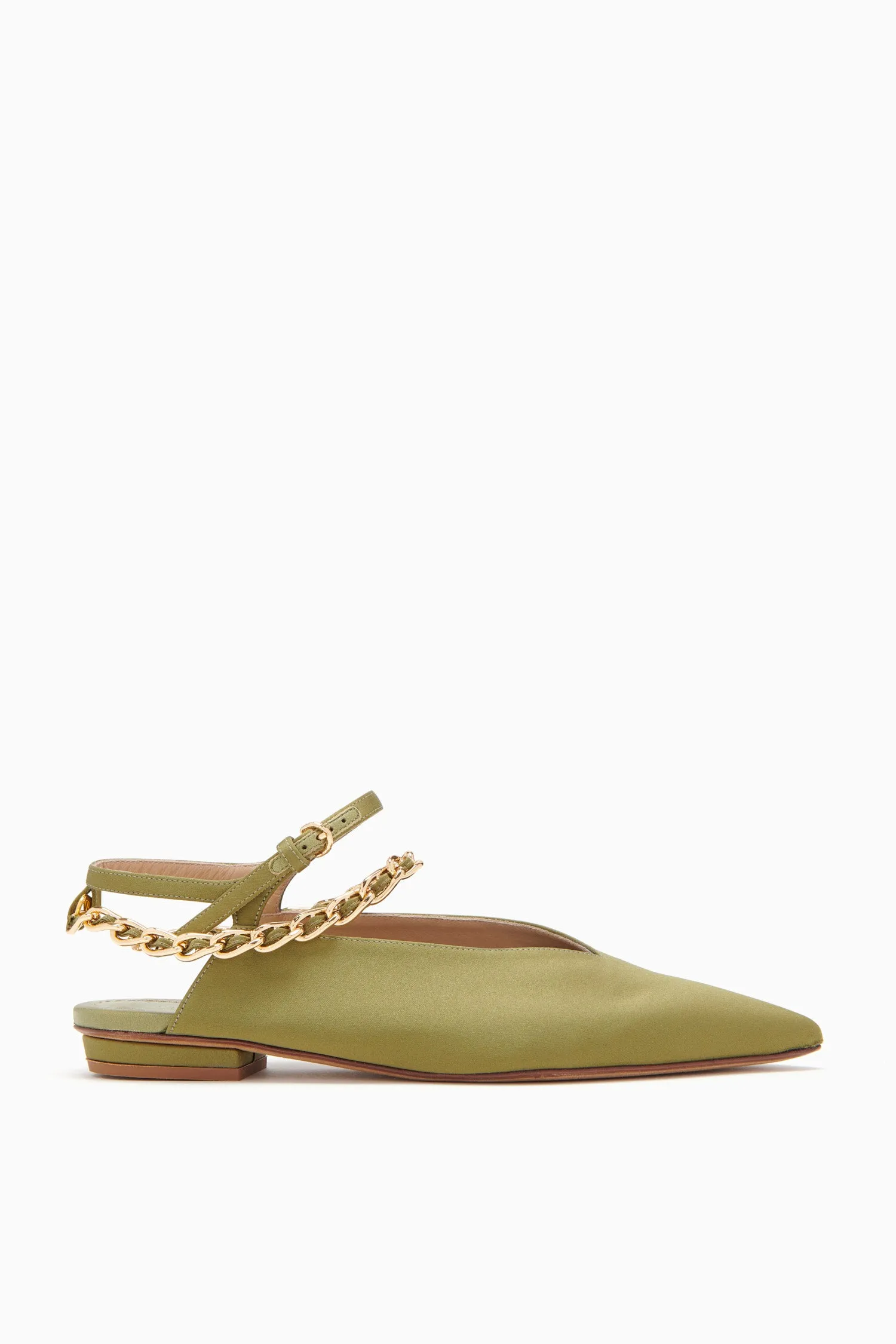 Iman Olive Flat