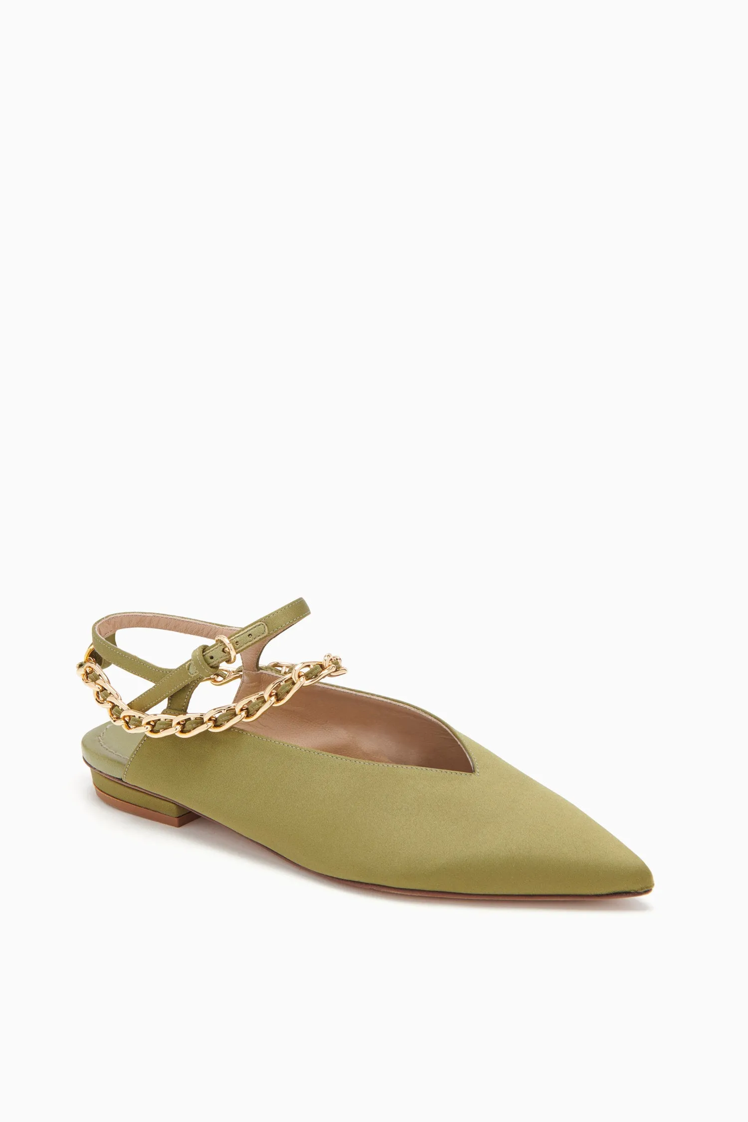 Iman Olive Flat