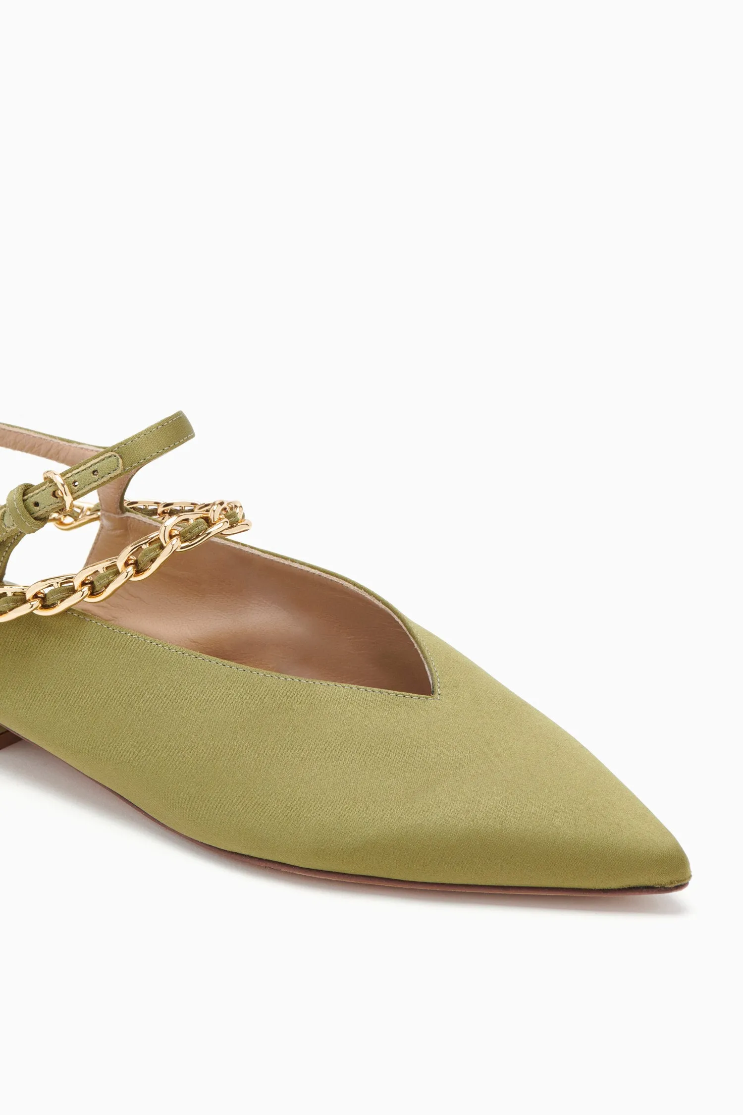 Iman Olive Flat