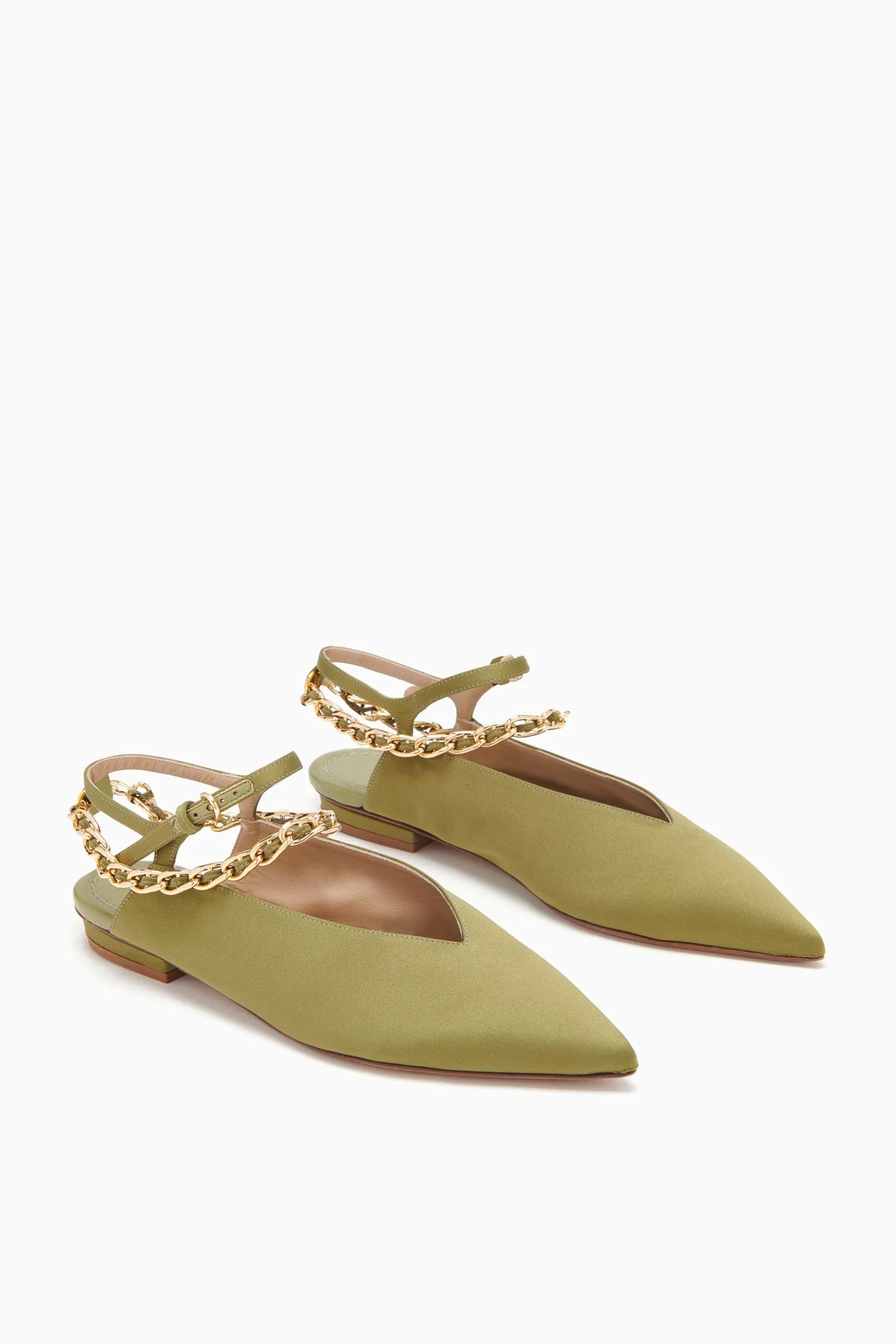 Iman Olive Flat