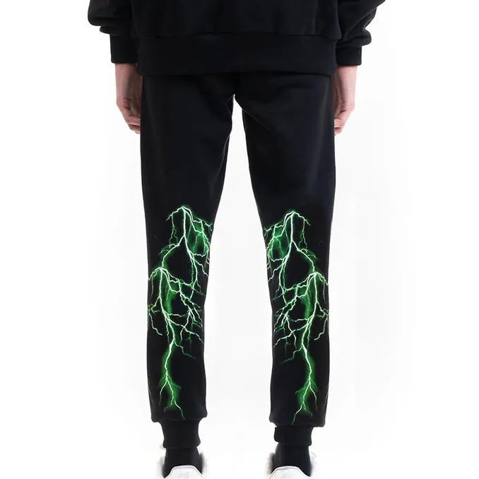 Jogger - Green Light - Man - Black.