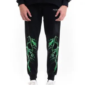 Jogger - Green Light - Man - Black.