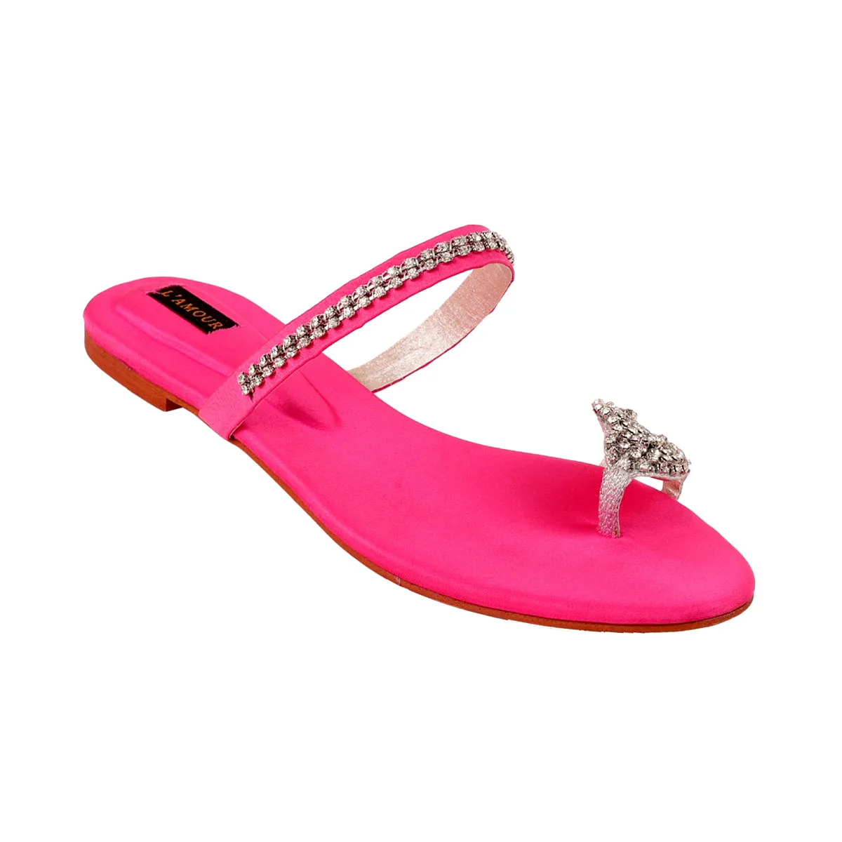 Kenza Flats - Hot Pink | Shop Now