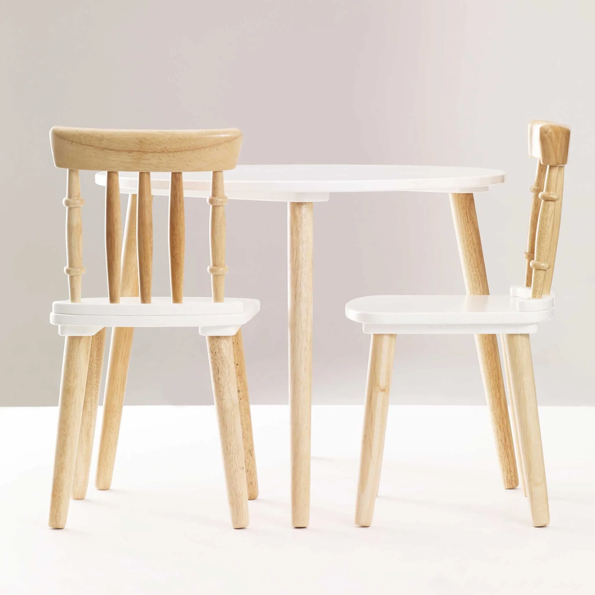 Kid's Wood Table Set