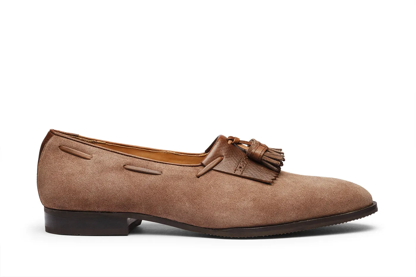 Kiltie tassel loafer result: A stylish and sophisticated footwear option.