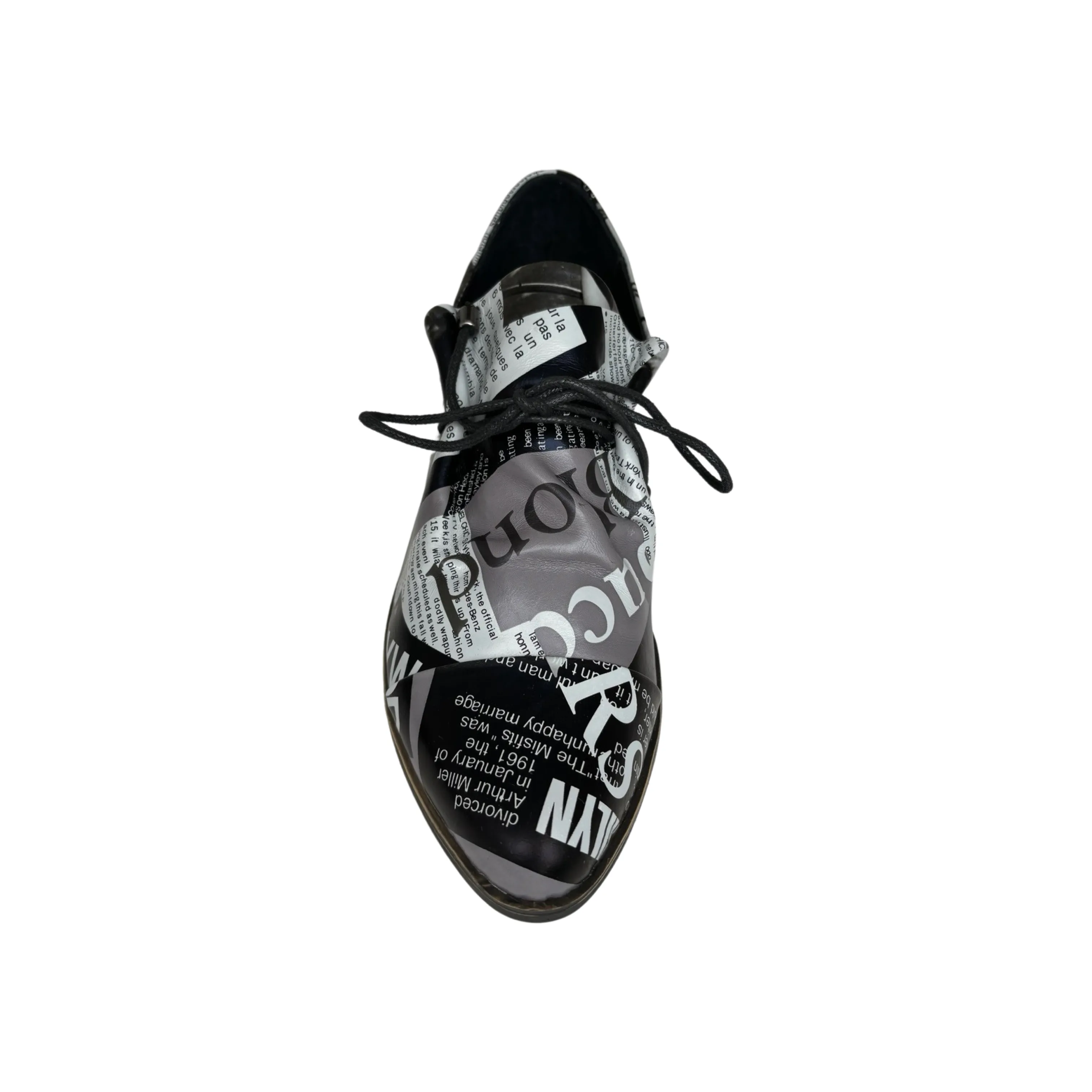 Kotty Printed Leather Flats