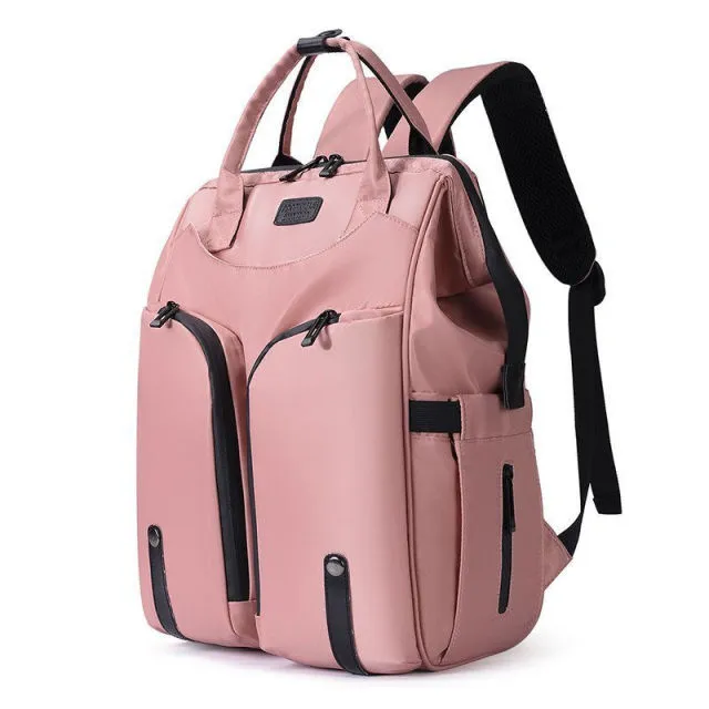 Ladies' Waterproof Shoulder Backpack with Multiple Functions for Women