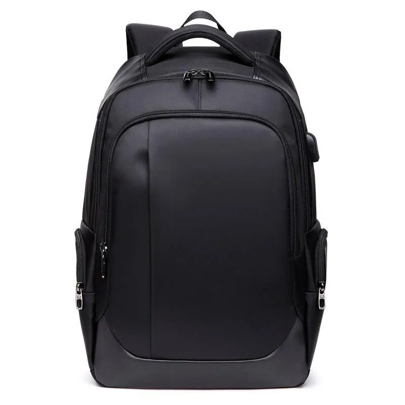 Large Waterproof Laptop Travel Backpack 14'' 15.6'' Black Unisex