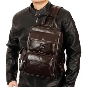 Leather Backpack for Men - New Fashion Travel - Ashore Shop