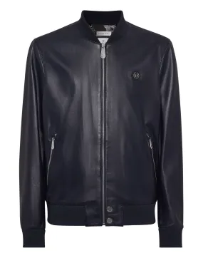 Leather Bomber