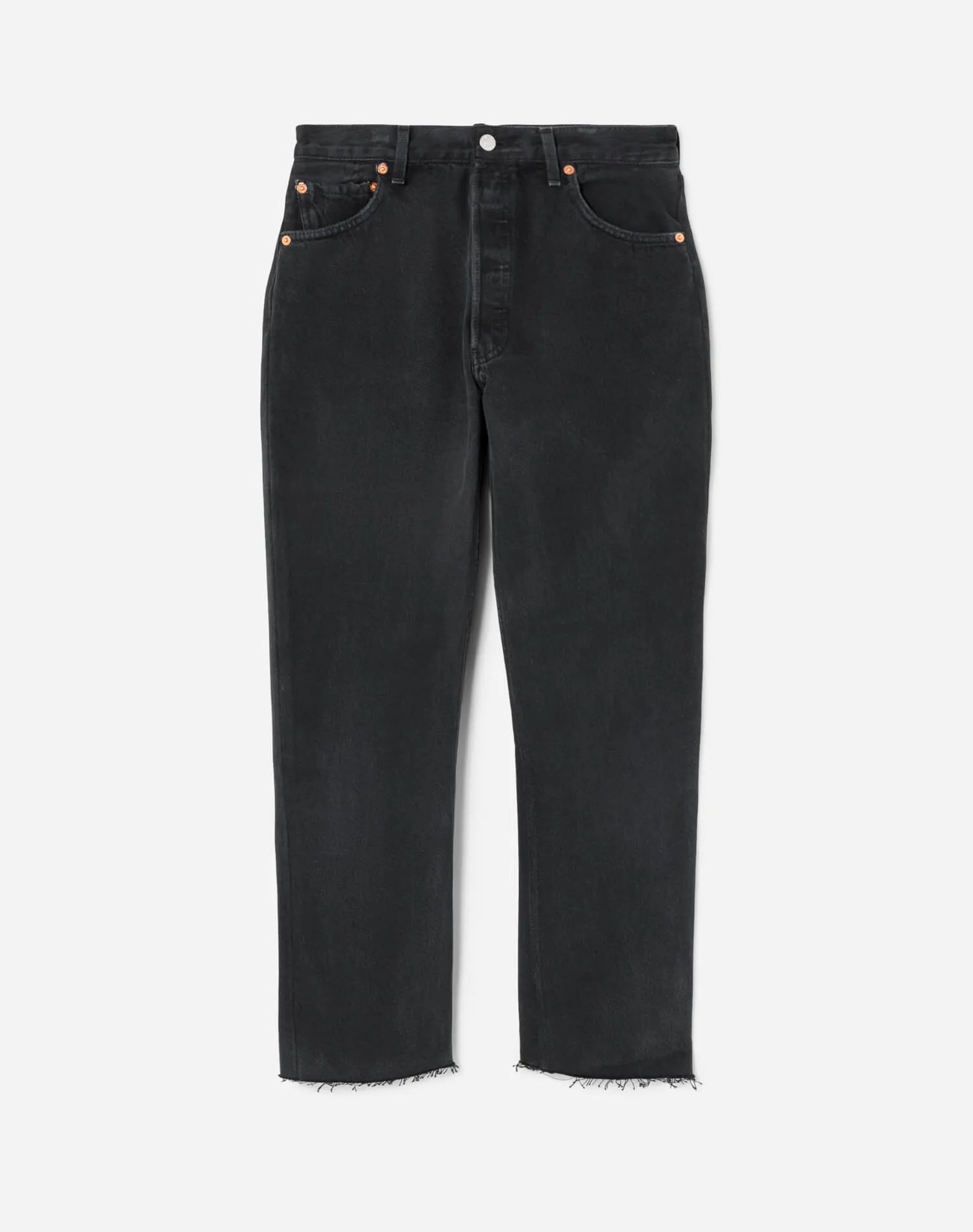 Levi's Black High Rise Stove Pipe Jeans