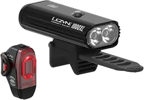 Lezyne Smart Lighting Set: Connect Smart 1000Xl and Ktv Smart Pair